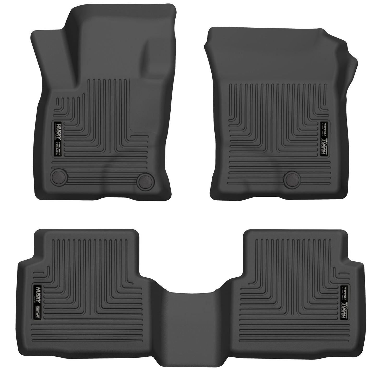 Weatherbeater - Front & 2nd Seat Floor Liners by Husky Liners