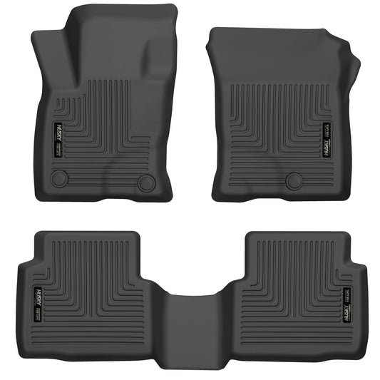 Weatherbeater - Front & 2nd Seat Floor Liners by Husky Liners
