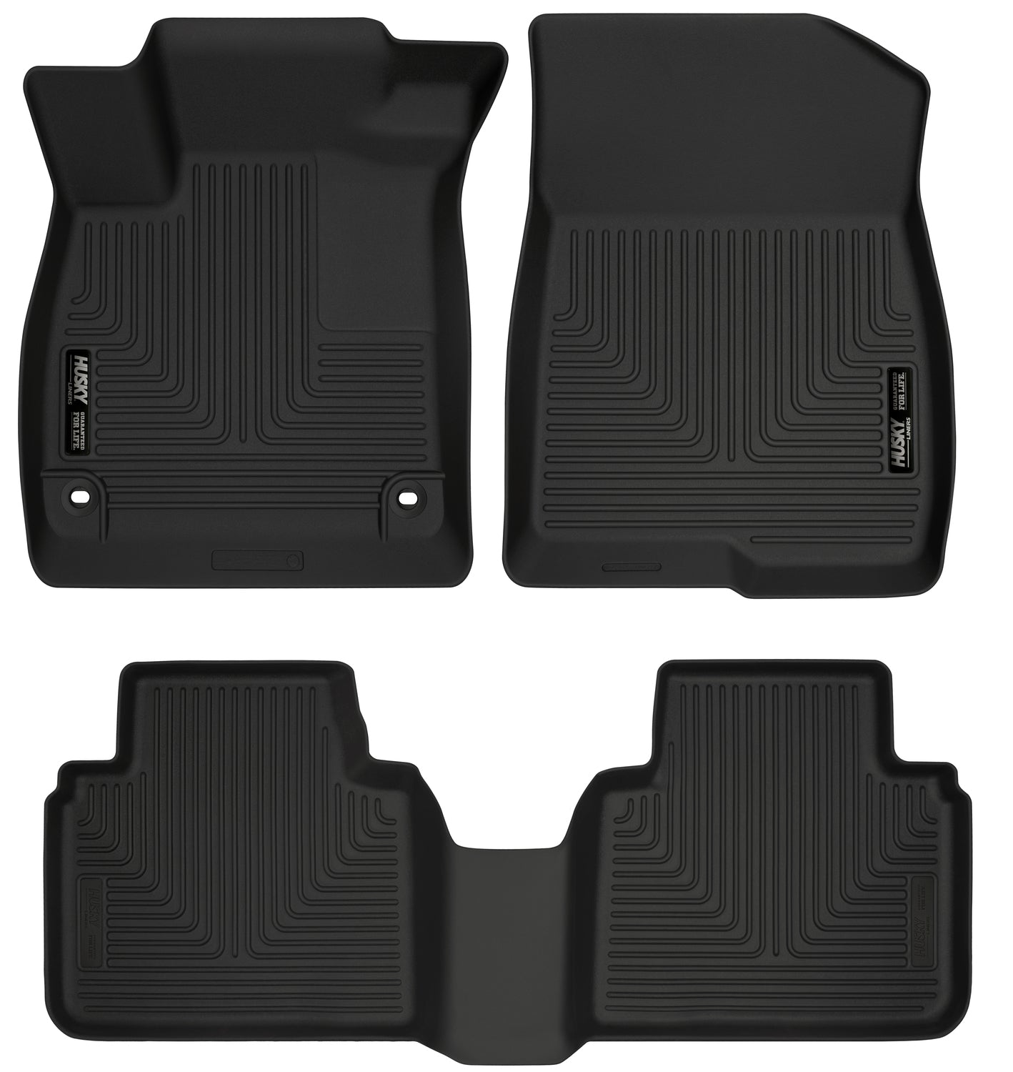 Weatherbeater - Front & 2nd Seat Floor Liners by Husky Liners