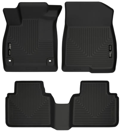 Weatherbeater - Front & 2nd Seat Floor Liners by Husky Liners