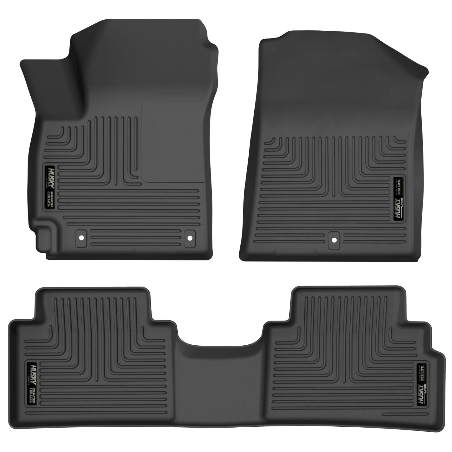 Weatherbeater - Front & 2nd Seat Floor Liners by Husky Liners