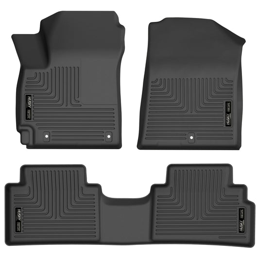 Weatherbeater - Front & 2nd Seat Floor Liners by Husky Liners