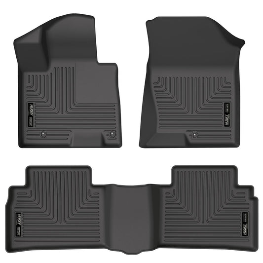 Weatherbeater - Front & 2nd Seat Floor Liners by Husky Liners