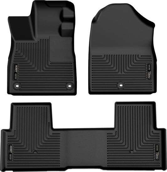 Weatherbeater - Front & 2nd Seat Floor Liners by Husky Liners