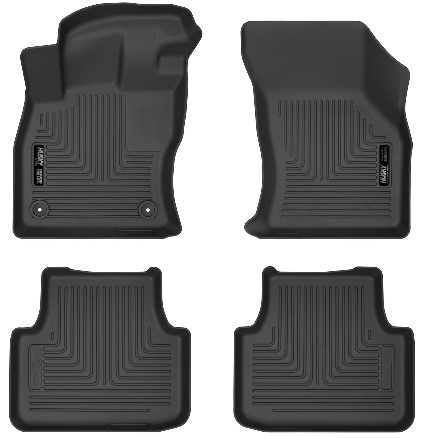 Weatherbeater - Front & 2nd Seat Floor Liners by Husky Liners