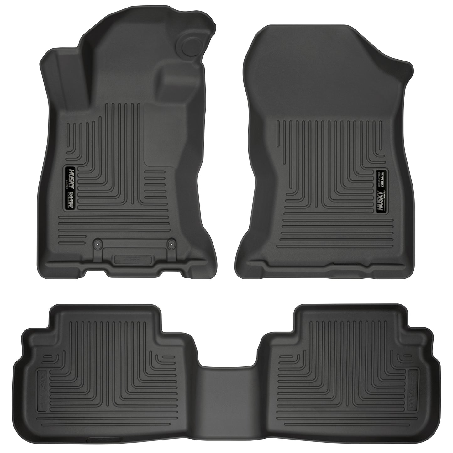 Weatherbeater - Front & 2nd Seat Floor Liners by Husky Liners
