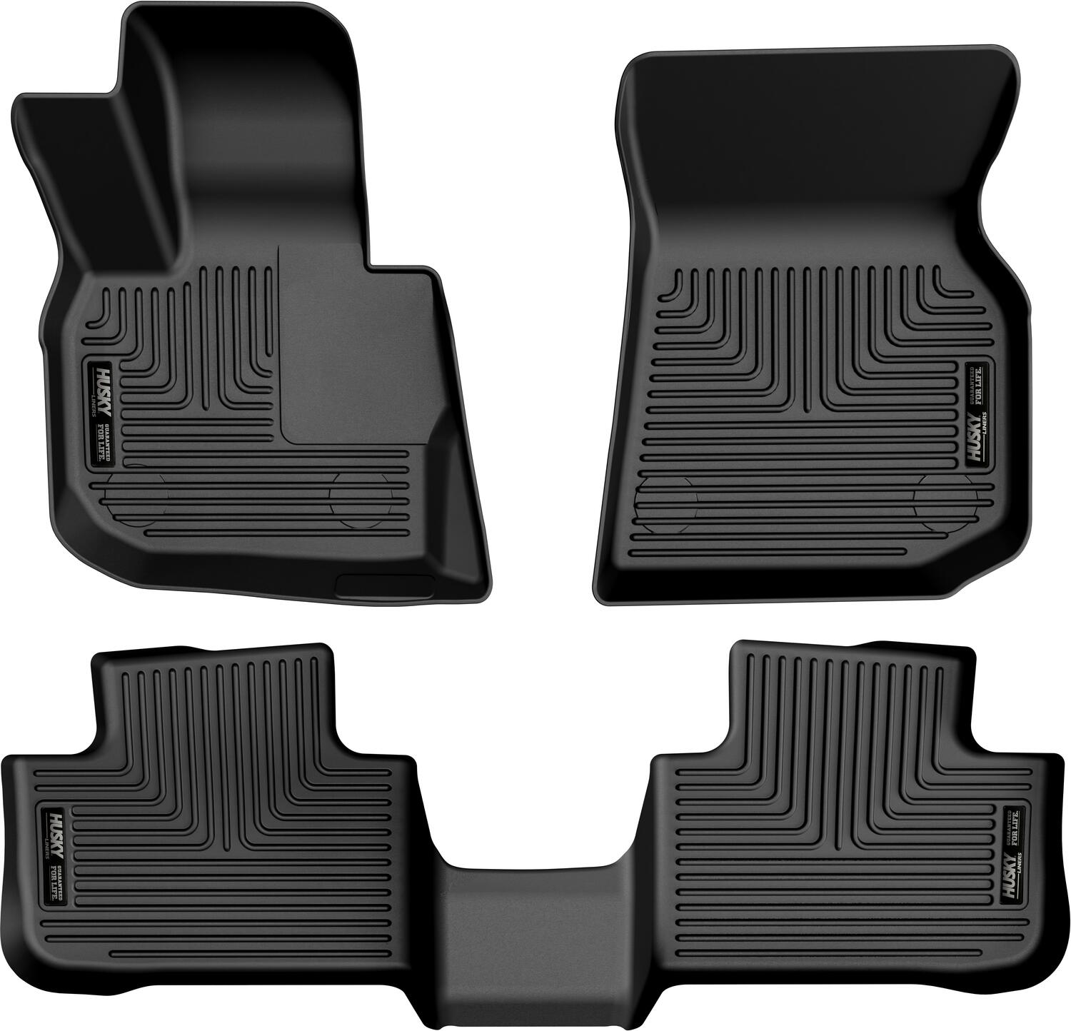 Weatherbeater - Front & 2nd Seat Floor Liners by Husky Liners