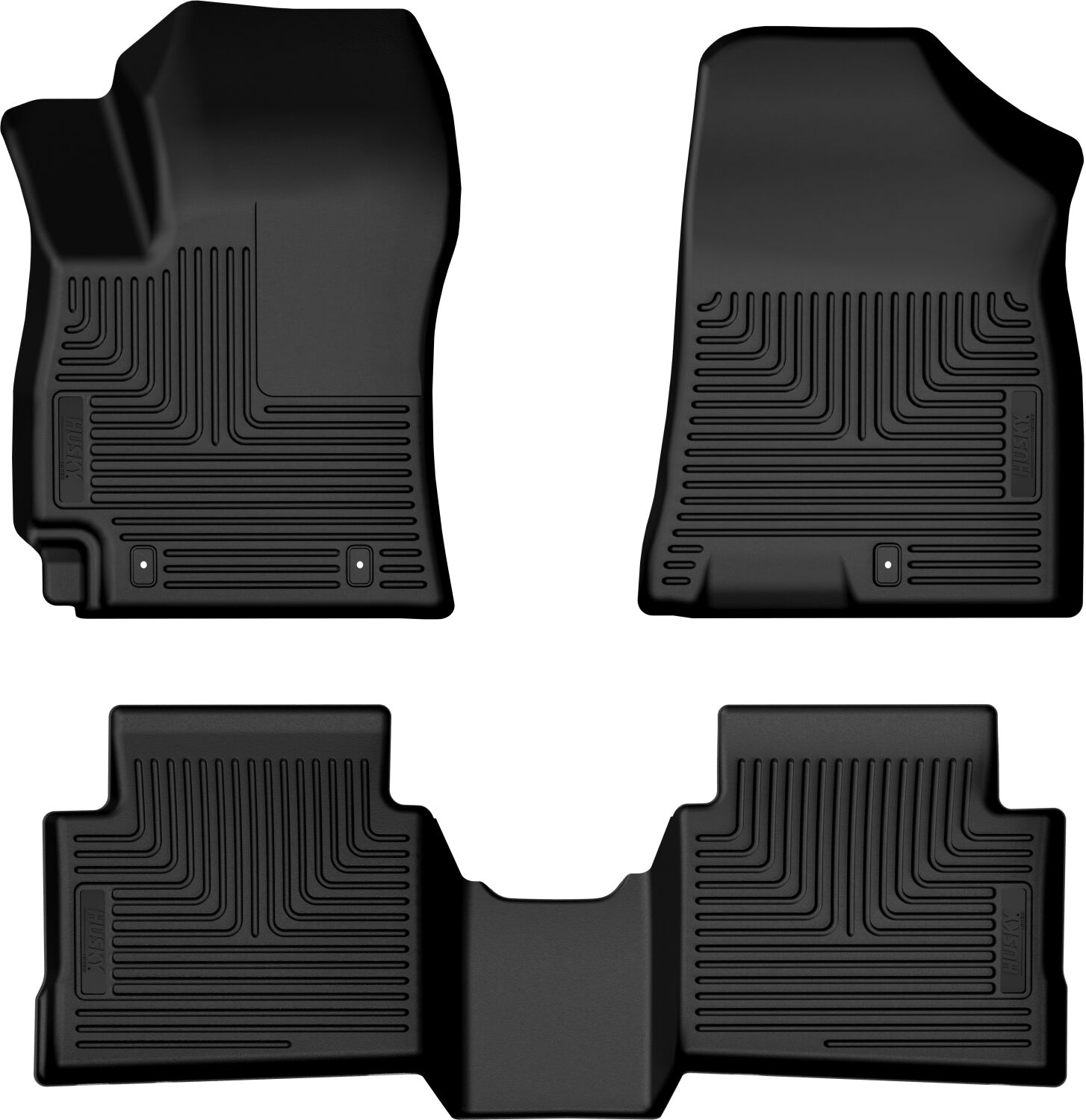 Weatherbeater - Front & 2nd Seat Floor Liners by Husky Liners