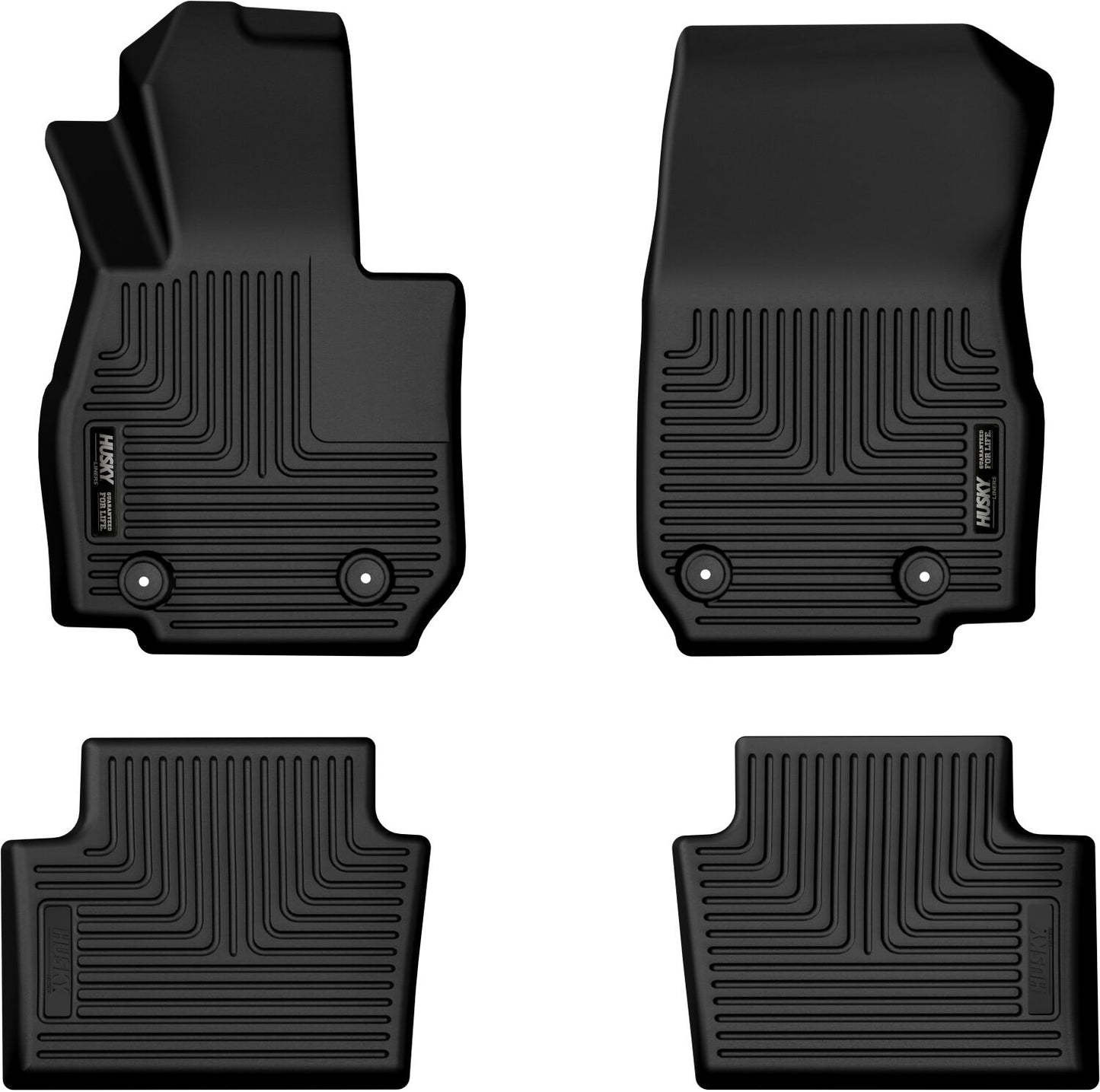 Weatherbeater - Front & 2nd Seat Floor Liners by Husky Liners