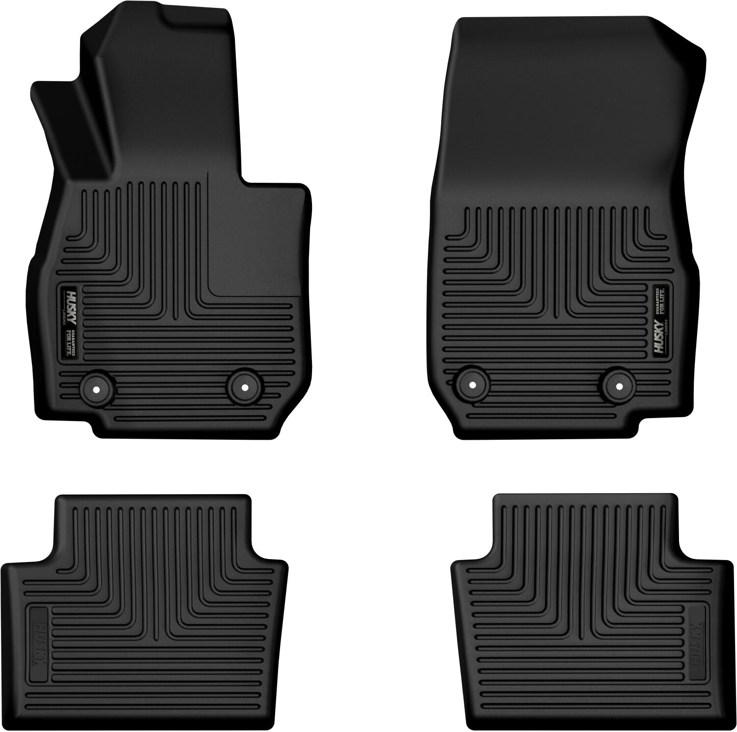 Weatherbeater - Front & 2nd Seat Floor Liners by Husky Liners