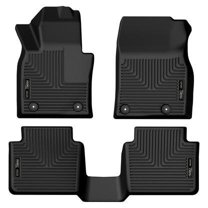 Weatherbeater - Front & 2nd Seat Floor Liners by Husky Liners
