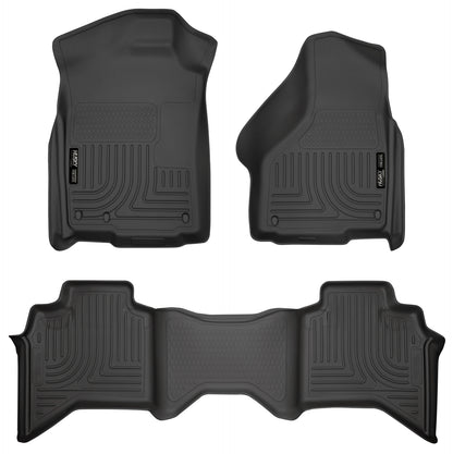 Weatherbeater - Front & 2nd Seat Floor Liners by Husky Liners