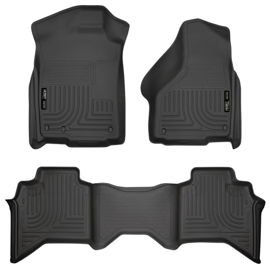 Weatherbeater - Front & 2nd Seat Floor Liners by Husky Liners