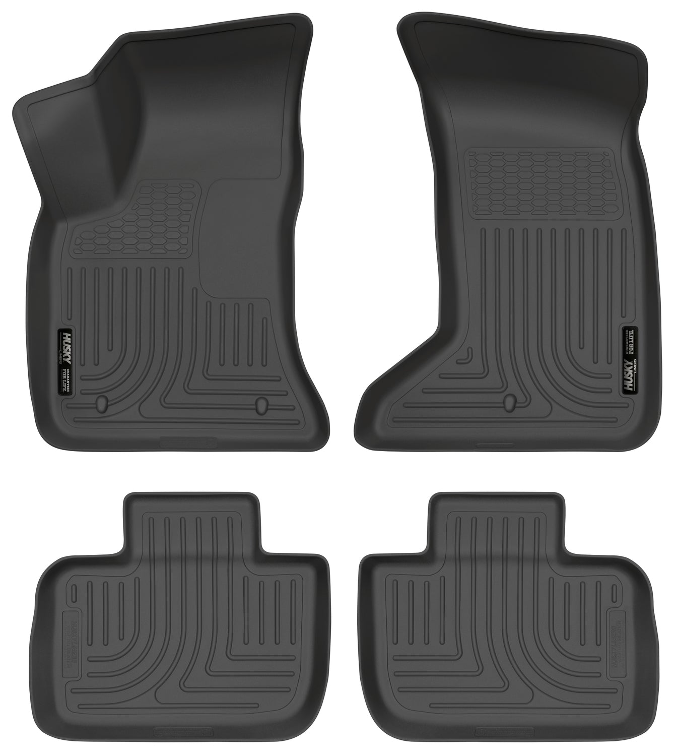 Weatherbeater - Front & 2nd Seat Floor Liners by Husky Liners