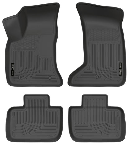 Weatherbeater - Front & 2nd Seat Floor Liners by Husky Liners