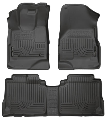 Weatherbeater - Front & 2nd Seat Floor Liners by Husky Liners