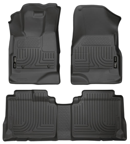 Weatherbeater - Front & 2nd Seat Floor Liners by Husky Liners