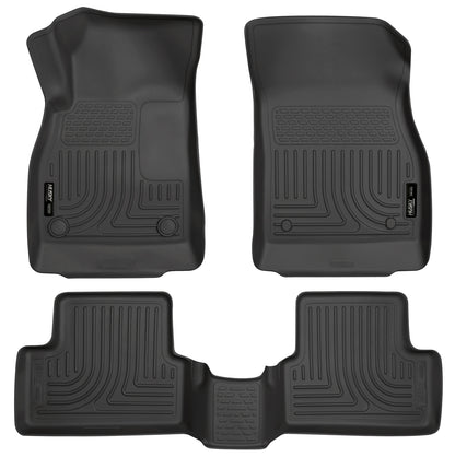 Weatherbeater - Front & 2nd Seat Floor Liners by Husky Liners