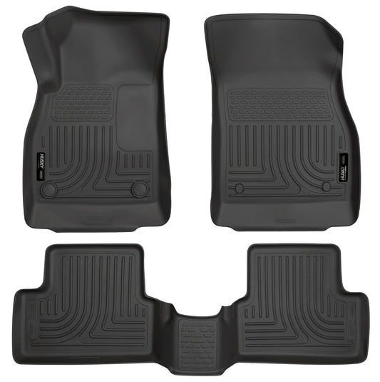 Weatherbeater - Front & 2nd Seat Floor Liners by Husky Liners