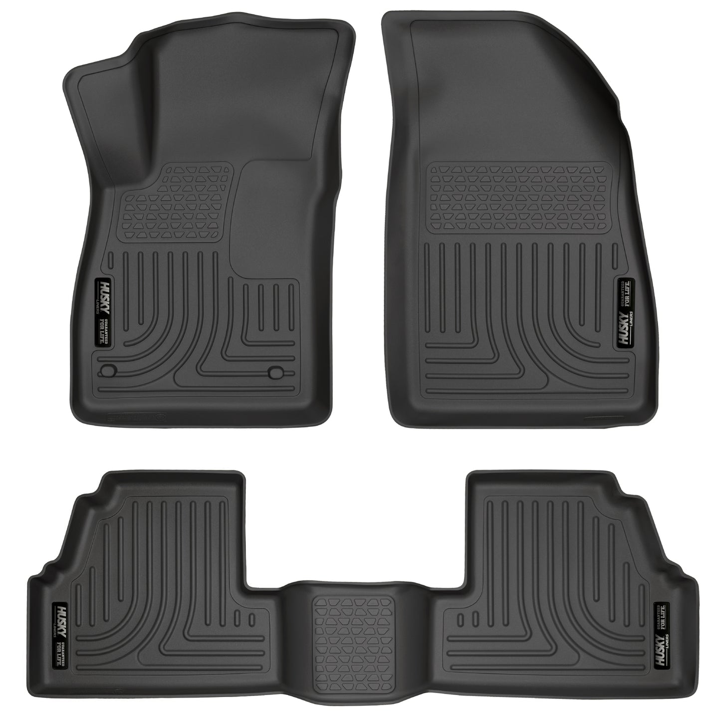Weatherbeater - Front & 2nd Seat Floor Liners by Husky Liners