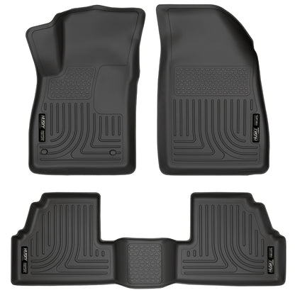 Weatherbeater - Front & 2nd Seat Floor Liners by Husky Liners