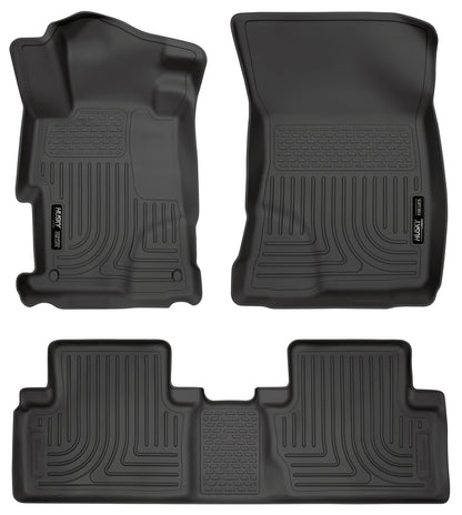 Weatherbeater - Front & 2nd Seat Floor Liners by Husky Liners
