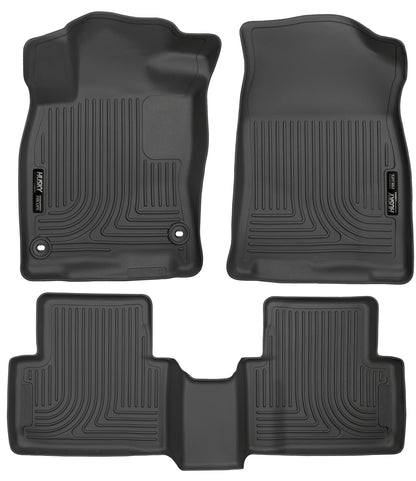 Weatherbeater - Front & 2nd Seat Floor Liners by Husky Liners