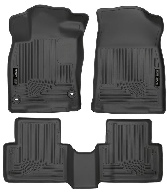 Weatherbeater - Front & 2nd Seat Floor Liners by Husky Liners