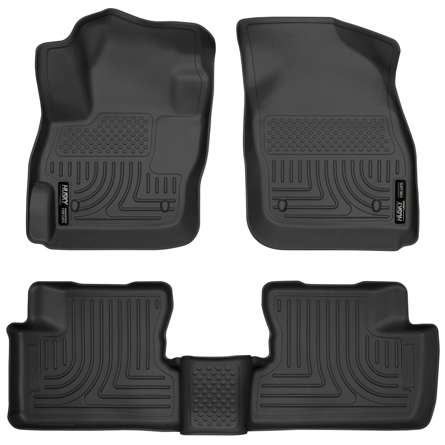 Weatherbeater - Front & 2nd Seat Floor Liners by Husky Liners