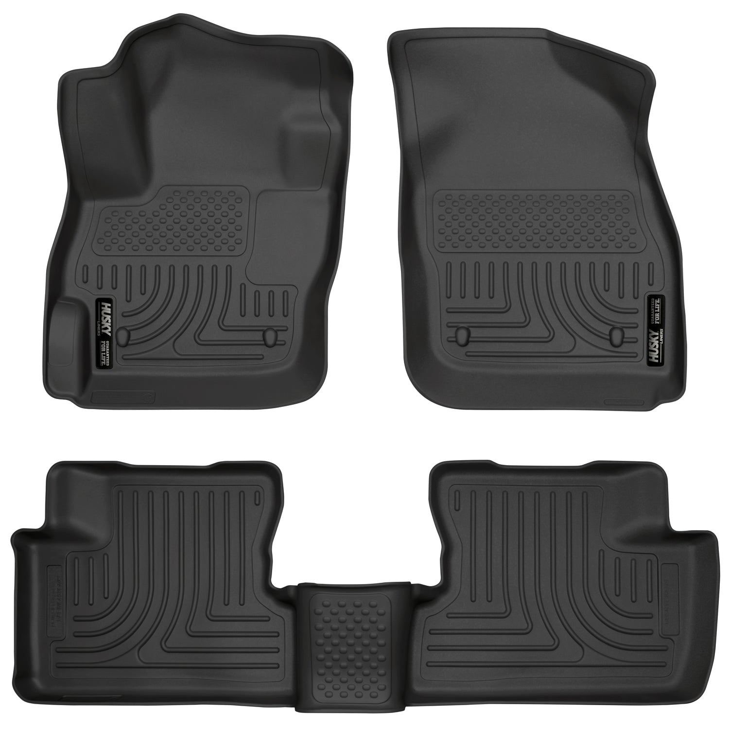 Weatherbeater - Front & 2nd Seat Floor Liners by Husky Liners