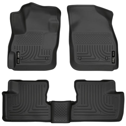Weatherbeater - Front & 2nd Seat Floor Liners by Husky Liners