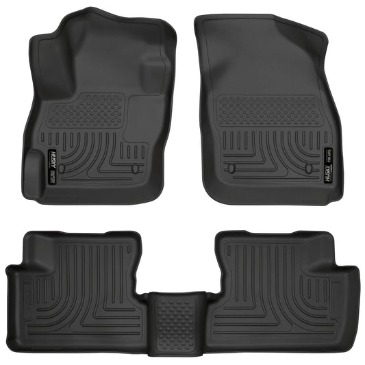Weatherbeater - Front & 2nd Seat Floor Liners by Husky Liners
