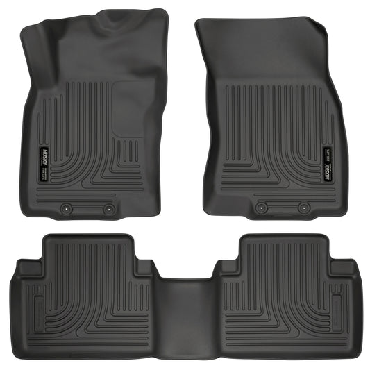 Weatherbeater - Front & 2nd Seat Floor Liners by Husky Liners