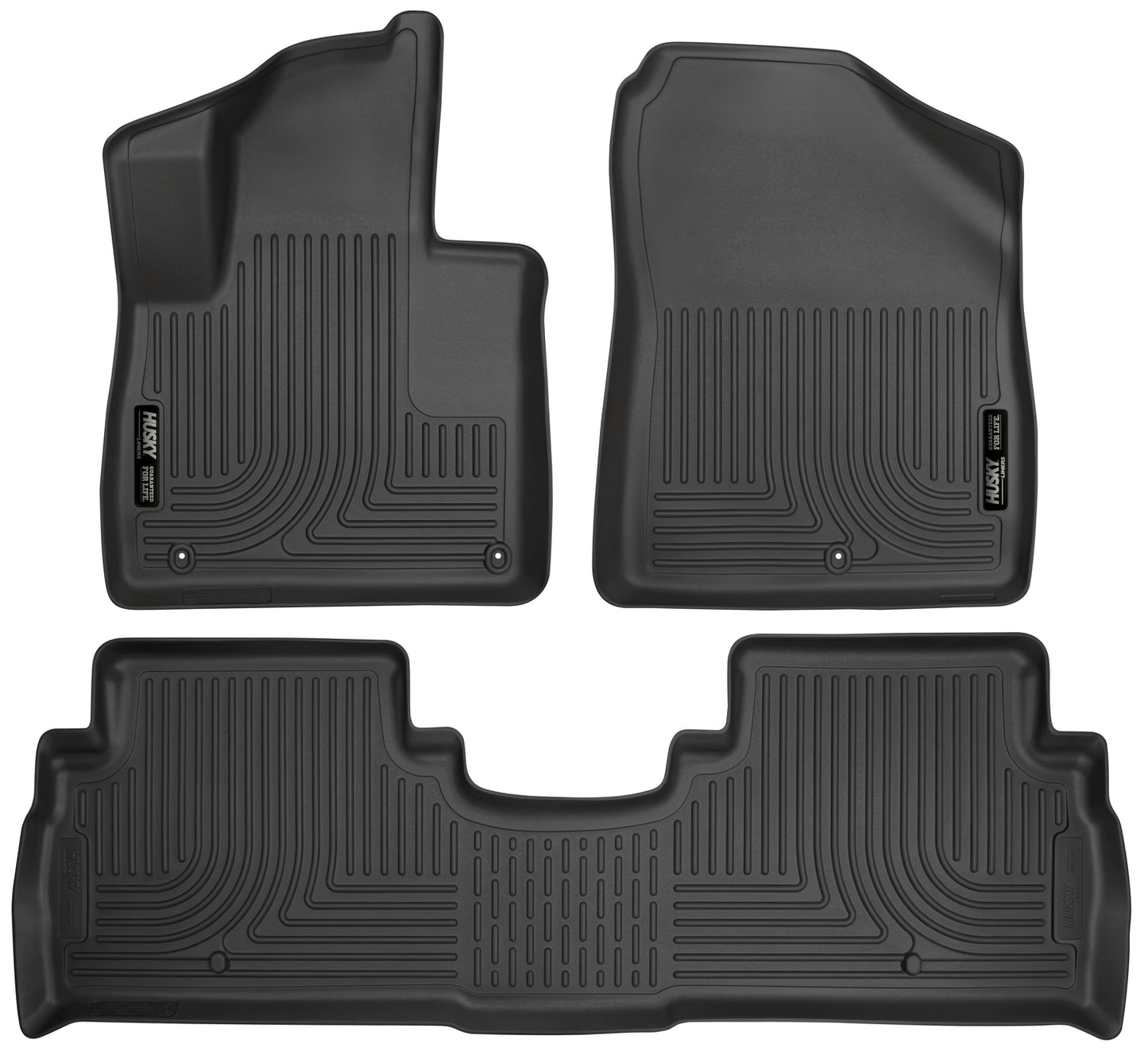 Weatherbeater - Front & 2nd Seat Floor Liners by Husky Liners