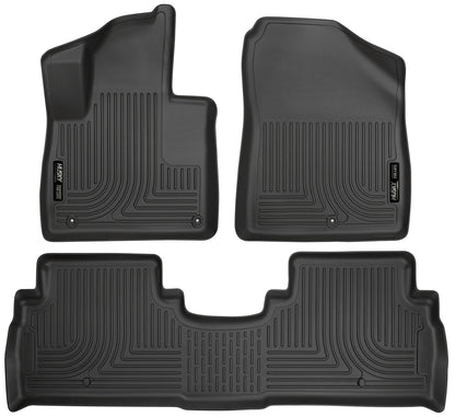 Weatherbeater - Front & 2nd Seat Floor Liners by Husky Liners