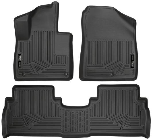 Weatherbeater - Front & 2nd Seat Floor Liners by Husky Liners