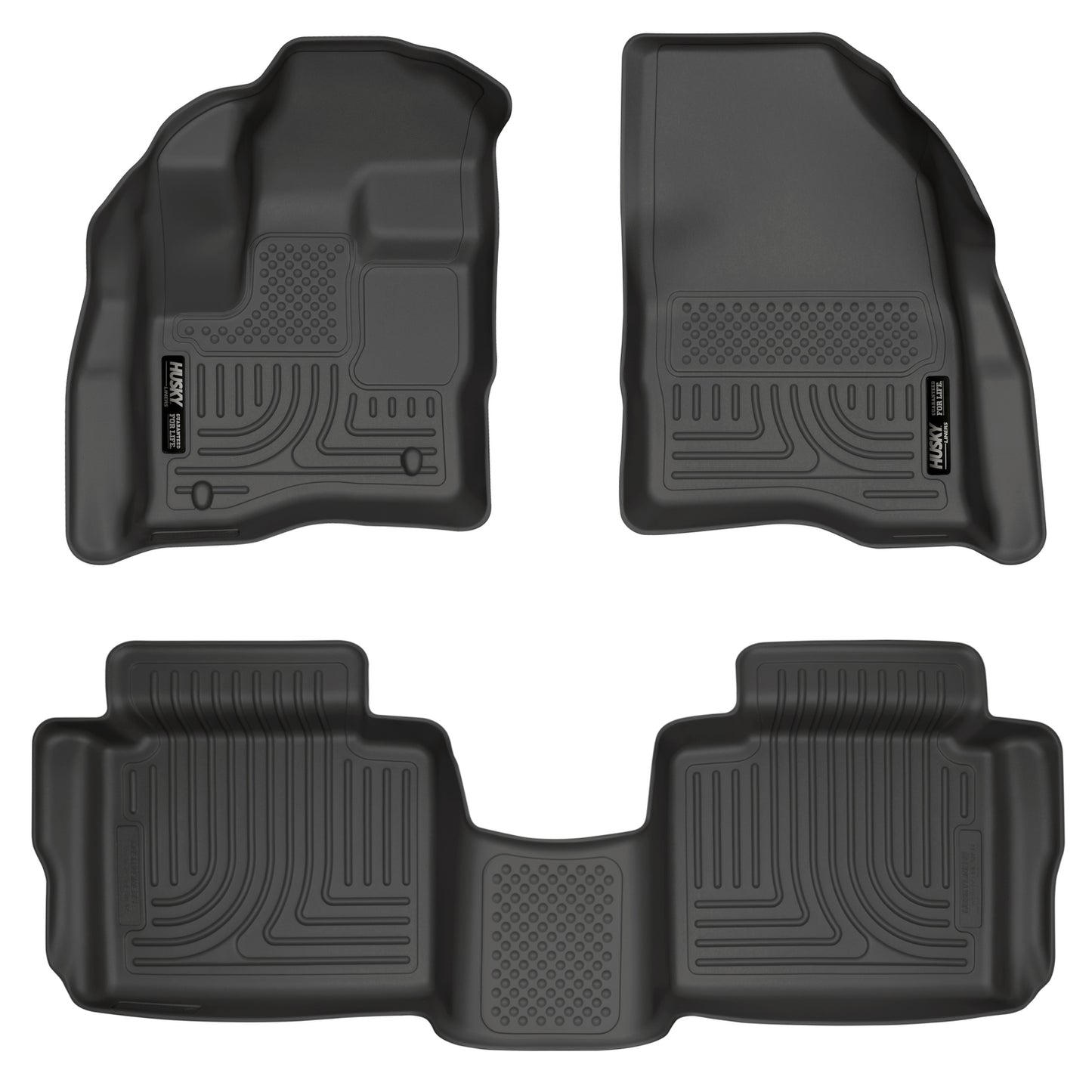 Weatherbeater - Front & 2nd Seat Floor Liners by Husky Liners
