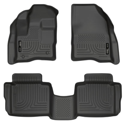 Weatherbeater - Front & 2nd Seat Floor Liners by Husky Liners