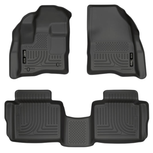 Weatherbeater - Front & 2nd Seat Floor Liners by Husky Liners