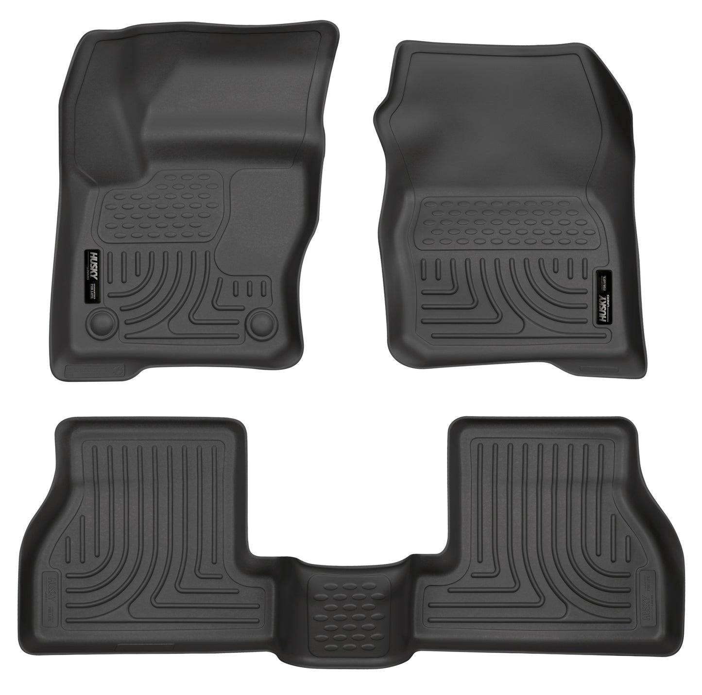 Weatherbeater - Front & 2nd Seat Floor Liners by Husky Liners