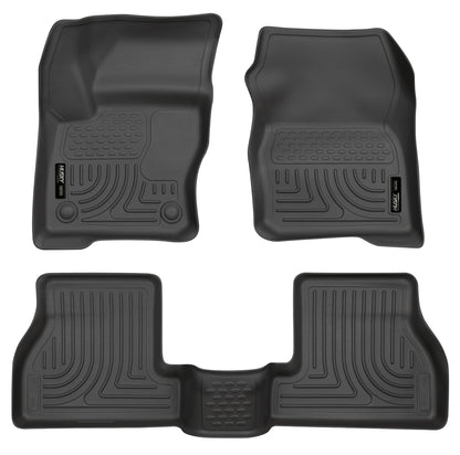 Weatherbeater - Front & 2nd Seat Floor Liners by Husky Liners