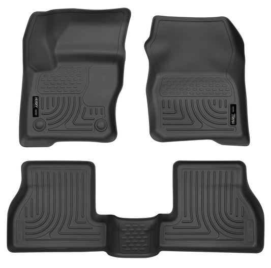 Weatherbeater - Front & 2nd Seat Floor Liners by Husky Liners