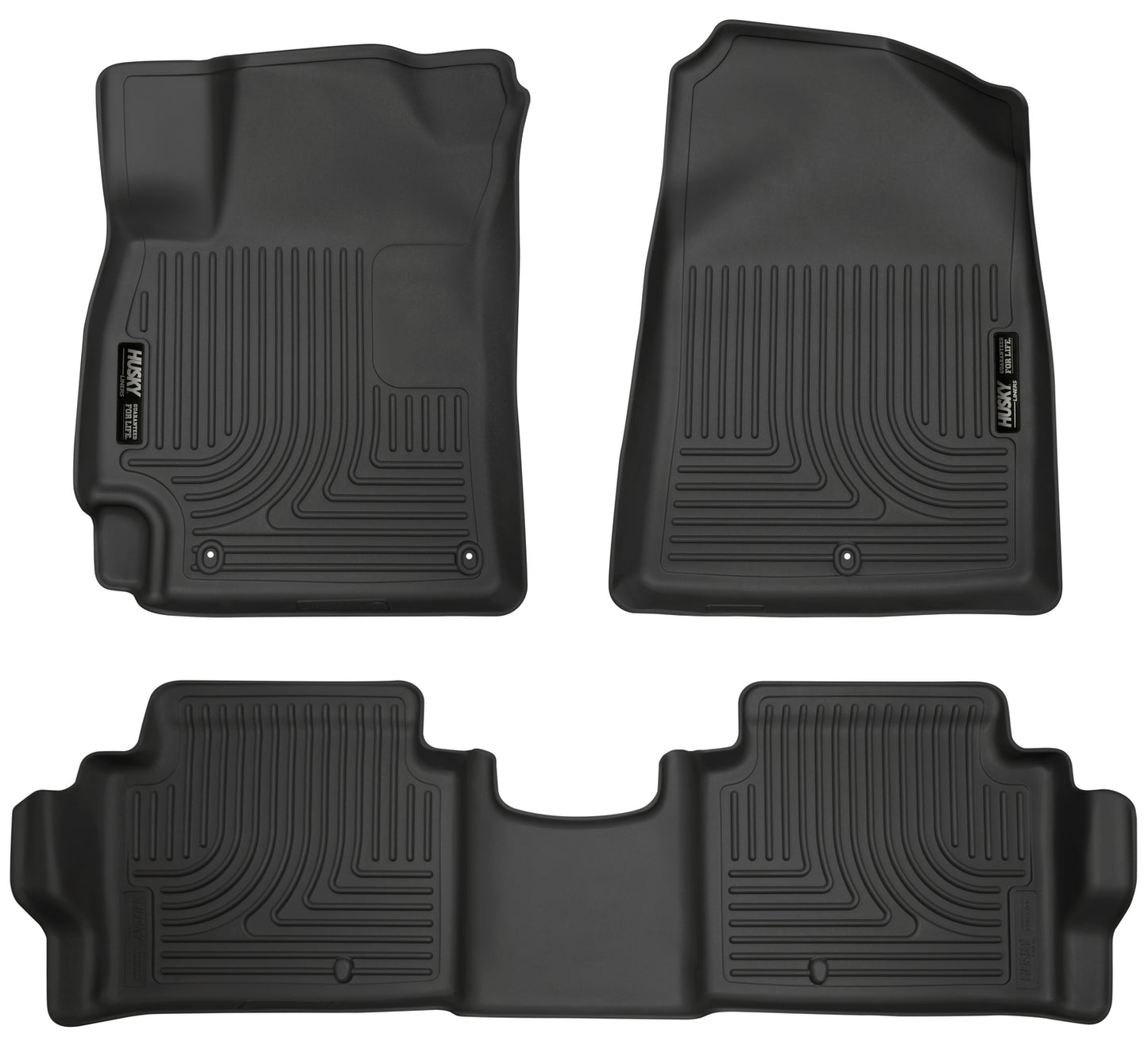Weatherbeater - Front & 2nd Seat Floor Liners by Husky Liners