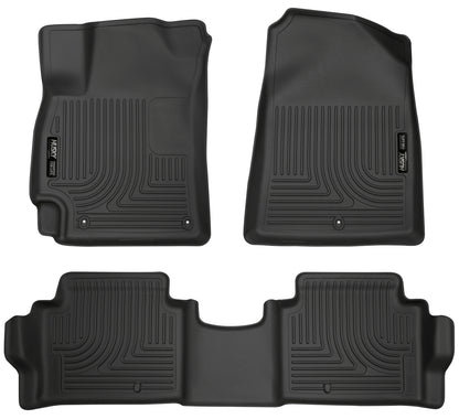 Weatherbeater - Front & 2nd Seat Floor Liners by Husky Liners