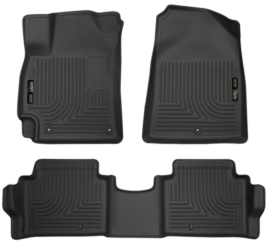 Weatherbeater - Front & 2nd Seat Floor Liners by Husky Liners