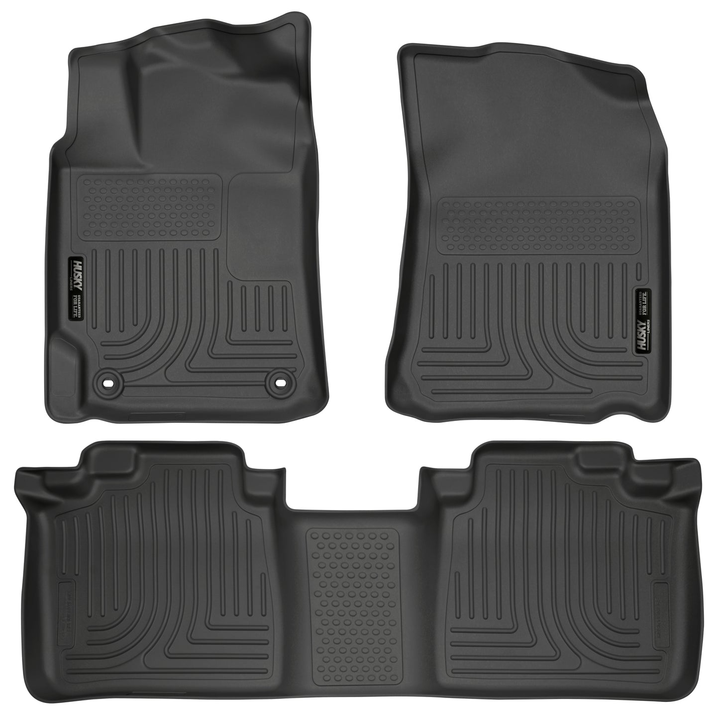 Weatherbeater - Front & 2nd Seat Floor Liners by Husky Liners