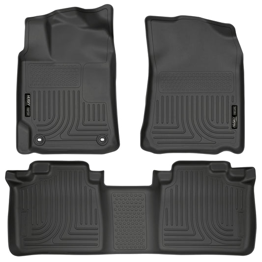 Weatherbeater - Front & 2nd Seat Floor Liners by Husky Liners