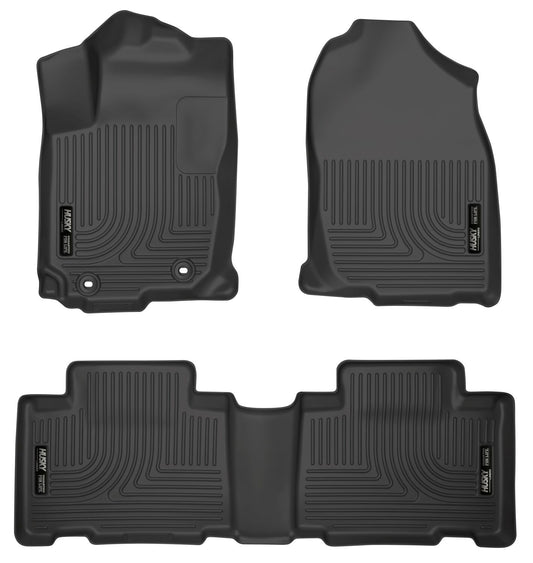 Weatherbeater - Front & 2nd Seat Floor Liners by Husky Liners