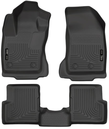 Weatherbeater - Front & 2nd Seat Floor Liners by Husky Liners
