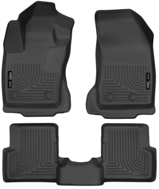 Weatherbeater - Front & 2nd Seat Floor Liners by Husky Liners